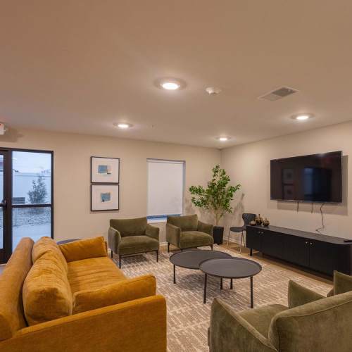 Community lounge at Juniper Crossing I in Columbus, Ohio