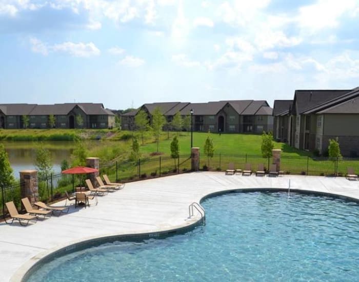 The Grove at Stone Park offers an outdoor swimming pool