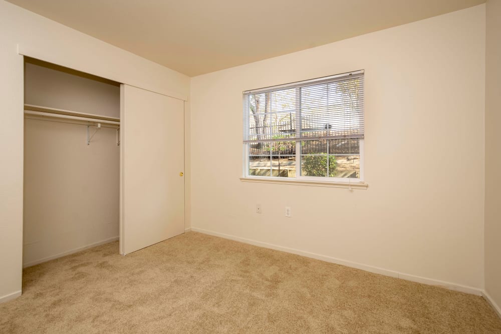 Bedroom at Creekside Village Senior Apartment Homes in Pittsburg, California