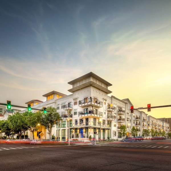 Corner building at Ascent Residential in Montgomery, Alabama