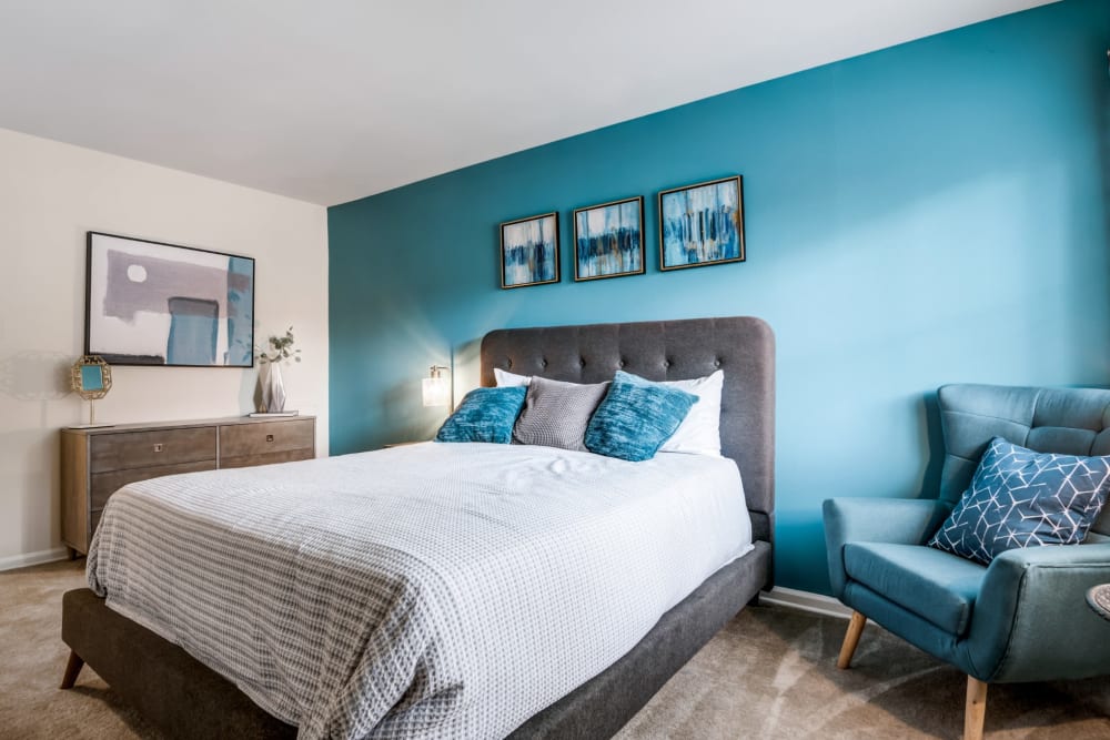 Bedroom at Lynbrook at Mark Center Apartment Homes in Alexandria, VA