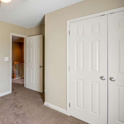 a closet at Riverview Village in Indian Head, Maryland