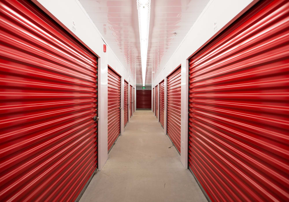 Interior units at Apple Self Storage - Kitchener - Highland in Kitchener, Ontario