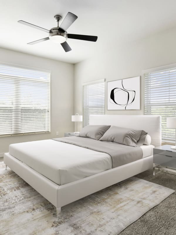 Rendering of bedroom at Lantower Brandon Crossroads in Tampa, Florida