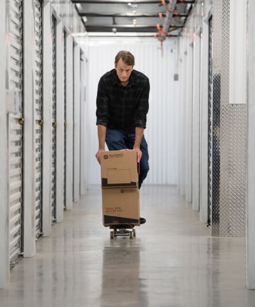 Tony Hawk debuts a new trick at StorQuest Self Storage