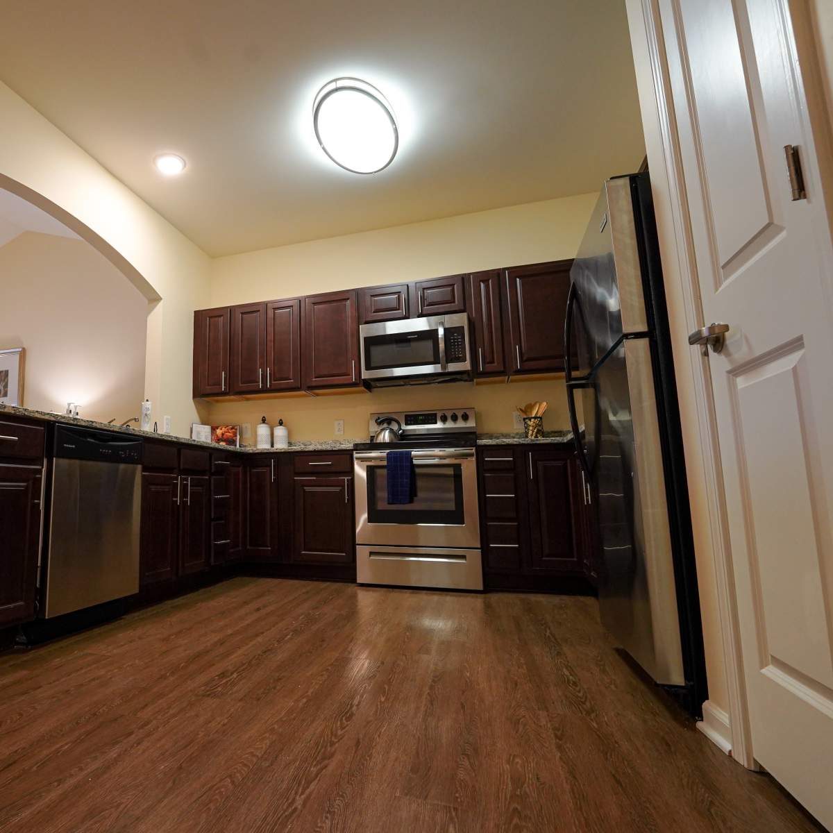 Fully equipped kitchen at The Harmony Collection at Columbia in Columbia, South Carolina