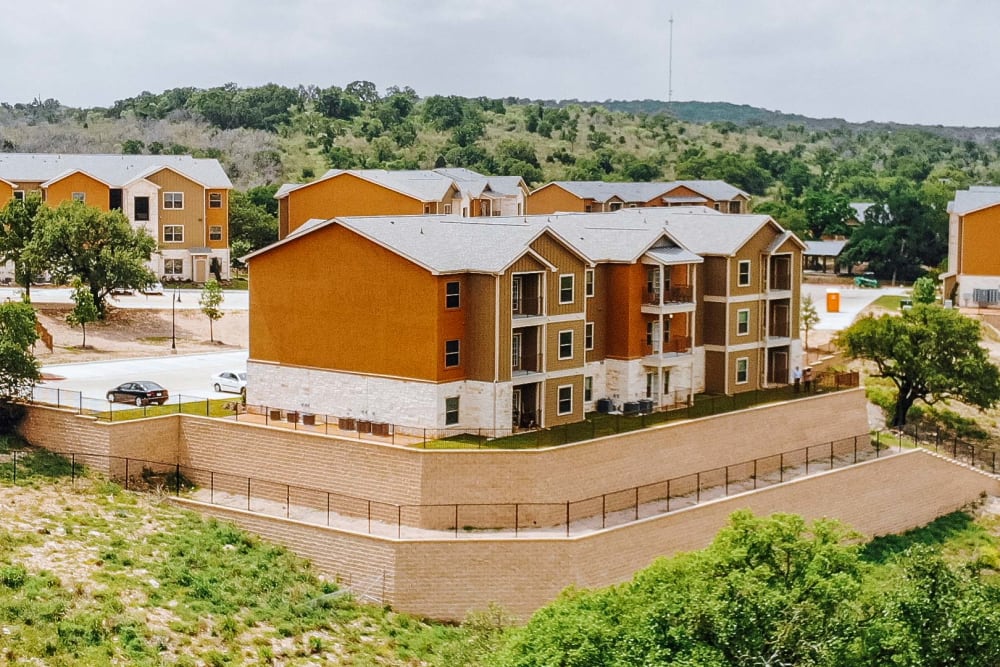 Exterior at The Residences at Panther Hollow in Marble Falls, Texas