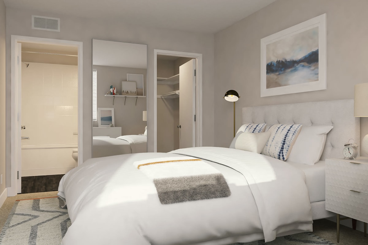 Natural light coming into a bedroom at Indie Westside in Los Angeles, California