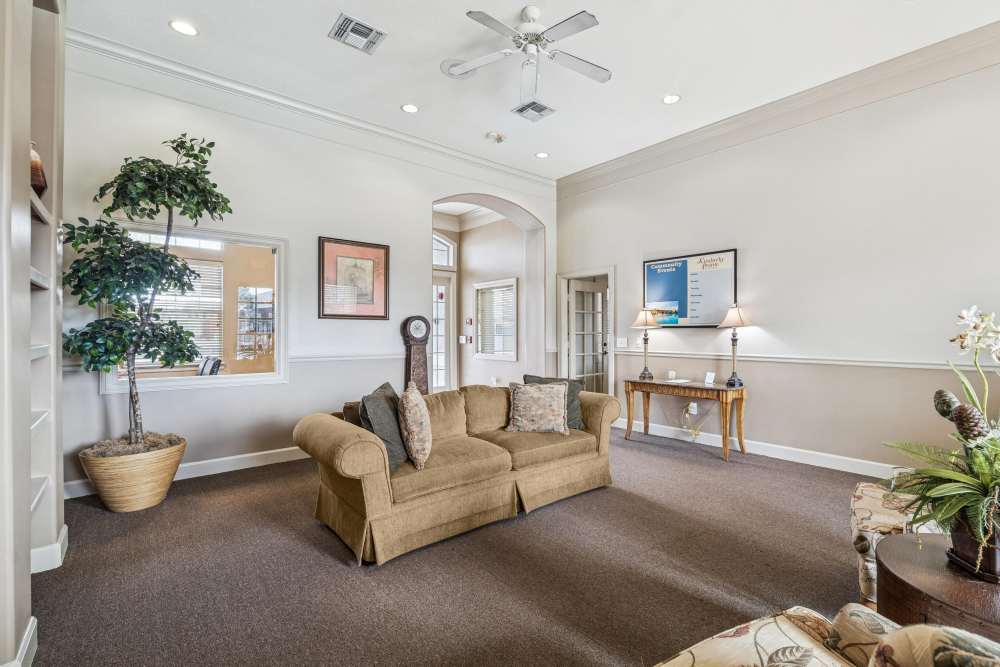 A beautiful community hall at Kimberly Pointe in Houston, Texas