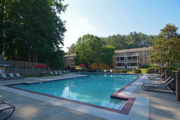 The Crossing at Henderson Mill apartments in Atlanta, Georgia