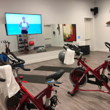 Utilize our virtual training classes to stay fit at Lola Apartments in Riverview, Florida