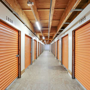 Inside storage units at A-1 Self Storage in Oceanside, California
