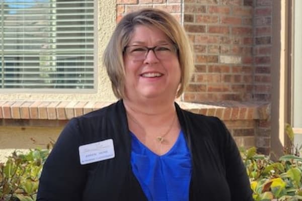 Karen Beine, staff member at Lakeview Terrace of Boulder City in Boulder City, Nevada