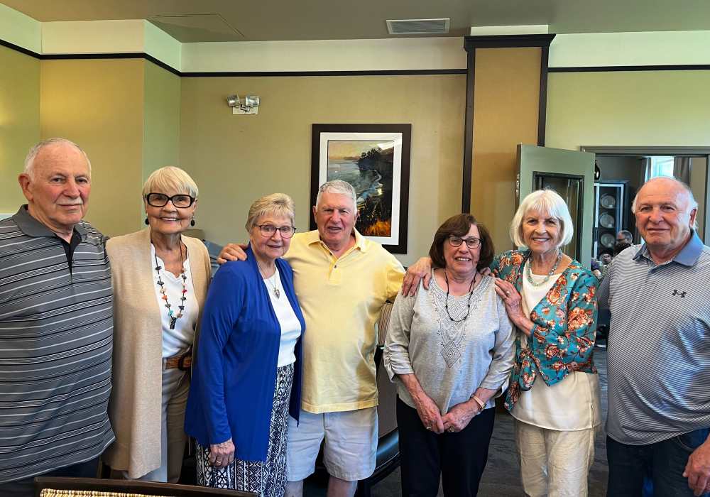 Residents at Merrill Gardens at Tacoma in Tacoma, Washington