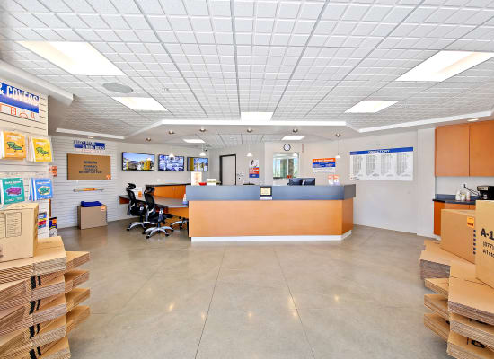 Leasing office at A-1 Self Storage in National City, California