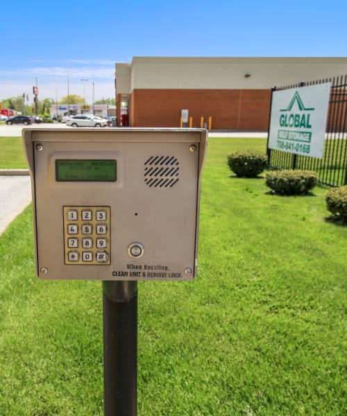 Features at Global Self Storage in Dolton, Illinois