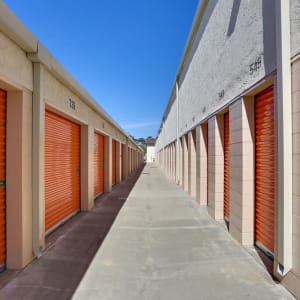 Outside storage units in {location_city}}, California at A-1 Self Storage