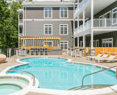 Swimming Pool at The Club in Webster, New York