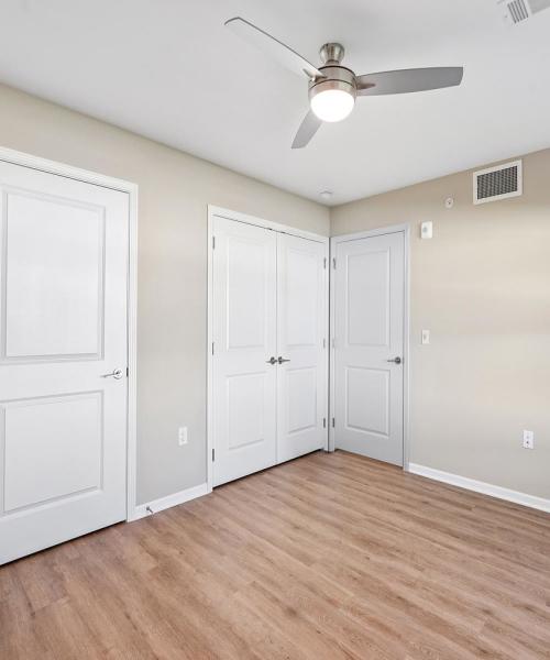 Bedroom with closet at Juniper Crossing I in Columbus, Ohio