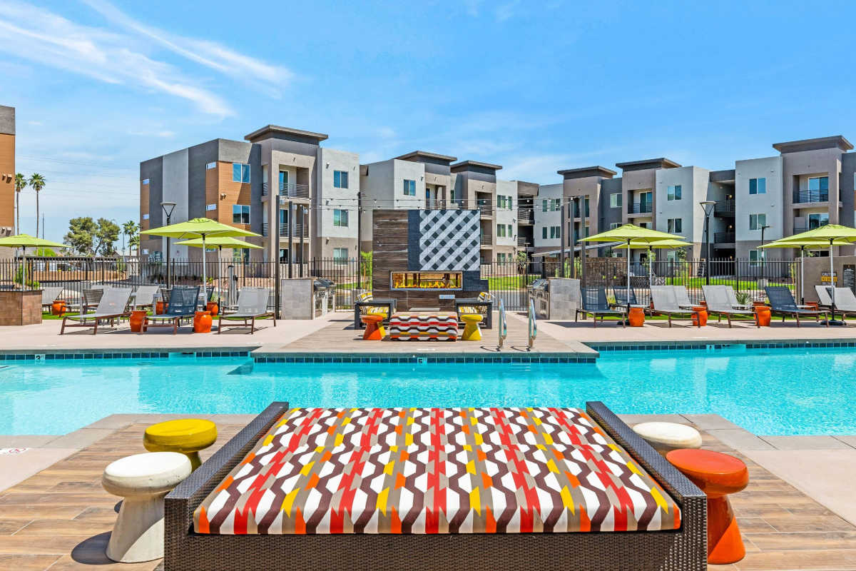 Swimming pool at Hangar at Thunderbird, Glendale, Arizona