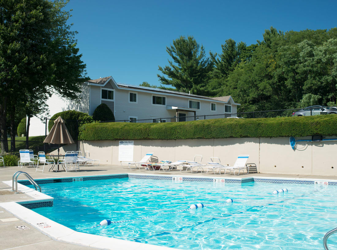Horizon Ridge Apartments offers a swimming pool in East Greenbush, NY