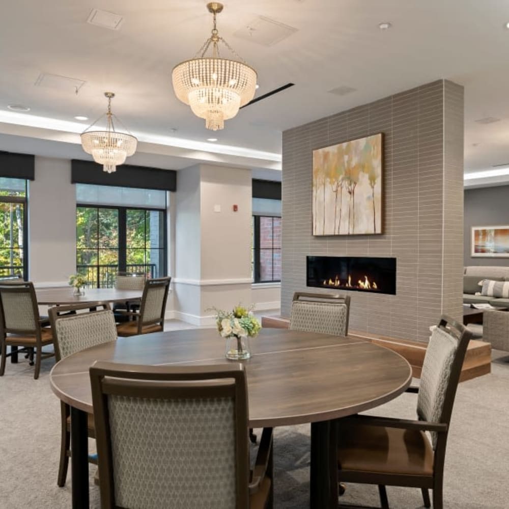 Dining room at Anthology of Tuckahoe in Henrico, Virginia
