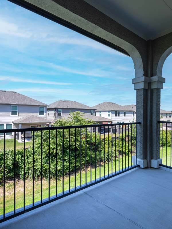 Private balcony at Century Travesia, Austin, Texas