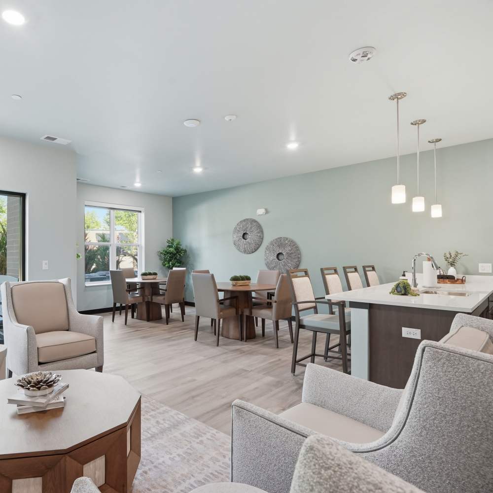 Community Room at McHenry Commons; Senior Apartments in McHenry, IL