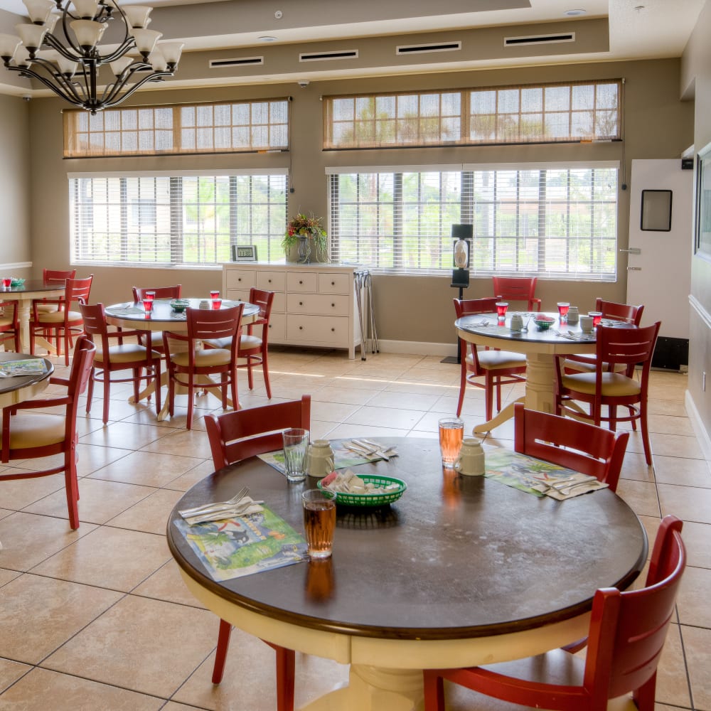 Learn about our dining program at Inspired Living Hidden Lakes in Bradenton, Florida