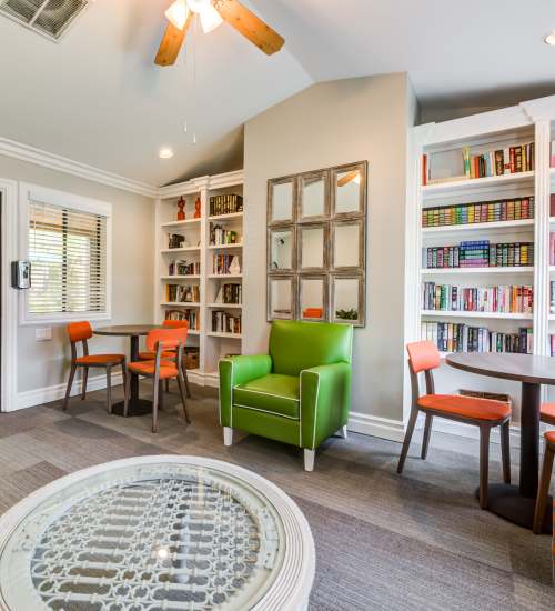 Library at The Villas at Rowland Heights in Rowland Heights, California