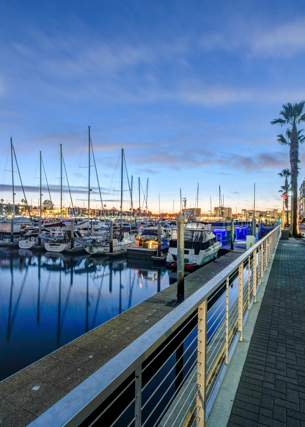 Luxury apartments at Esprit Marina del Rey in Marina del Rey, California