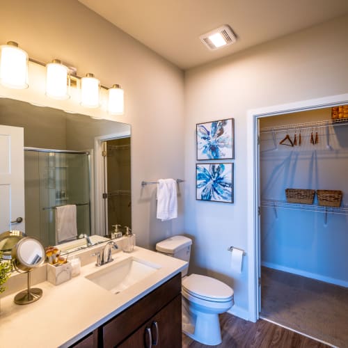 Bathroom at The Bluffs in Romeoville, Illinois