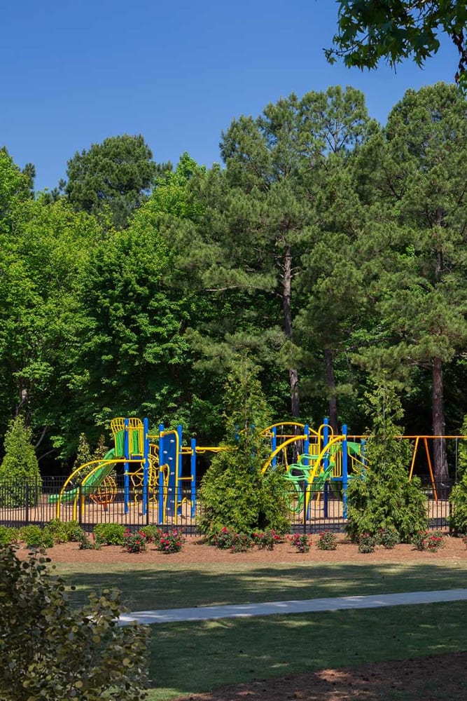 Luxurious swimming pool at Corners at Holcomb Bridge in Peachtree Corners, Georgia