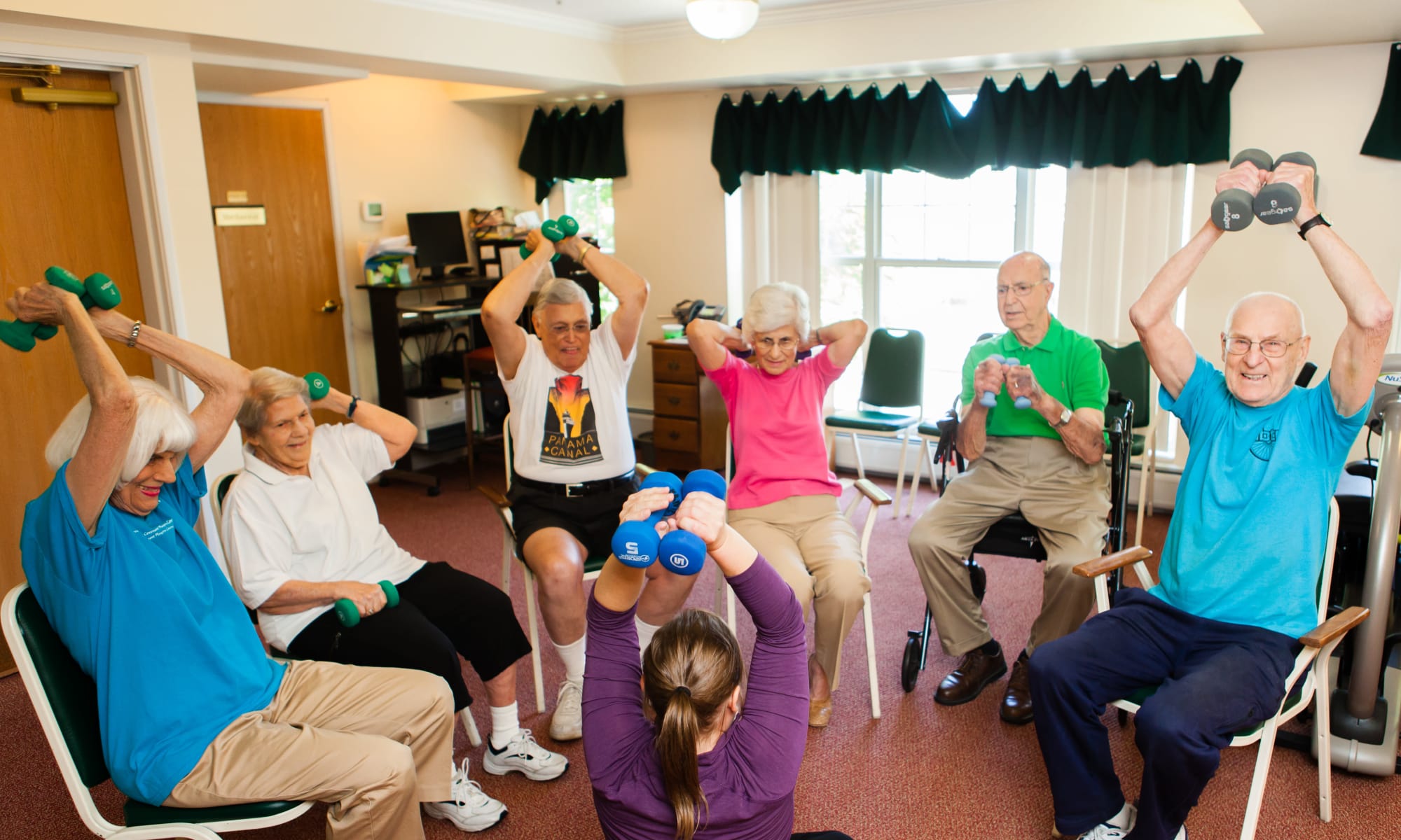 Wellness exercise at Someren Glen