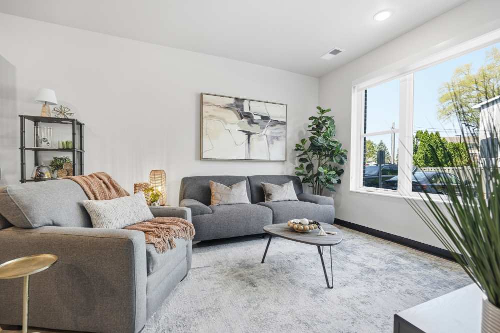 Living Room at The Intersect in Madison, Wisconsin