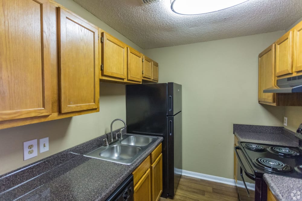 Kitchen at Cypress Creek Townhomes in Goodlettsville, Tennessee