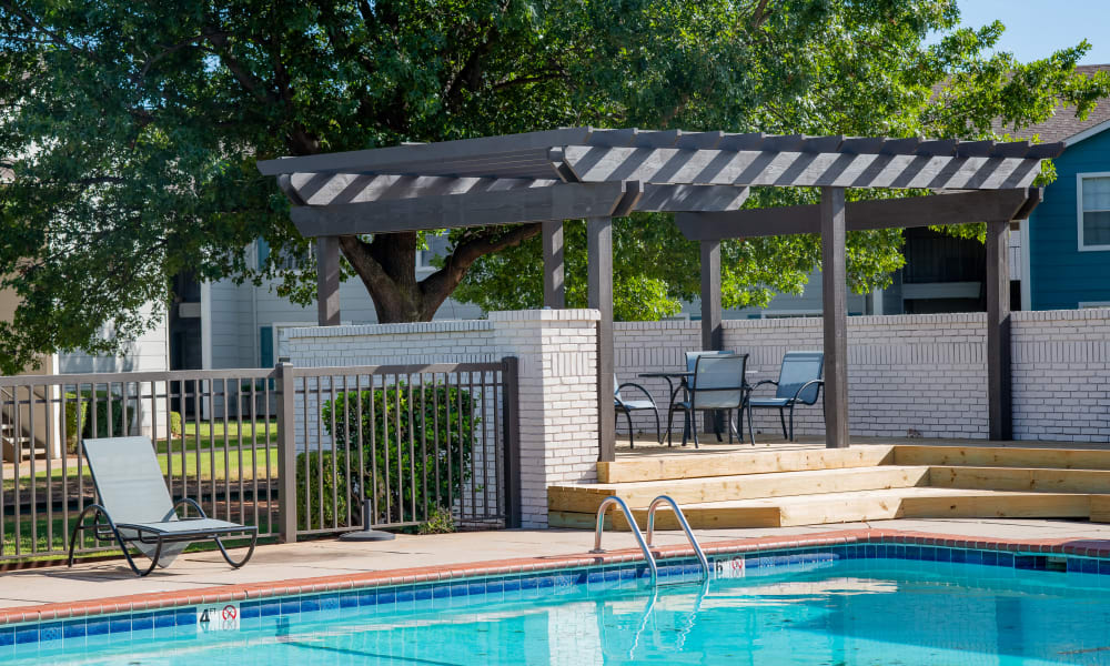 Pool at Tammaron Village Apartments in Oklahoma City, Oklahoma