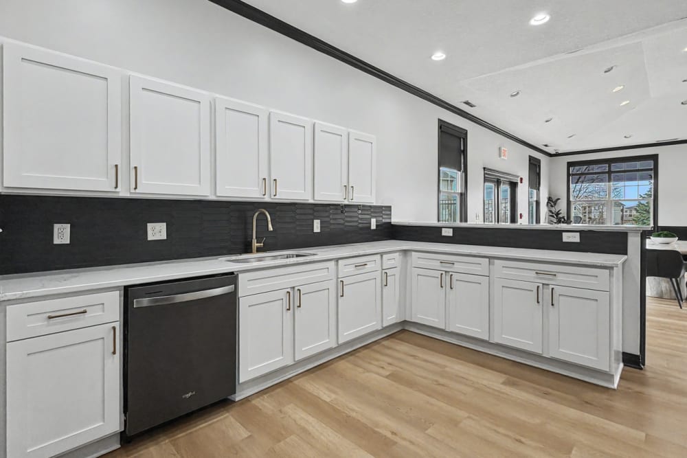 Clubhouse Kitchen at Pointe 28 in Ankeny, Iowa