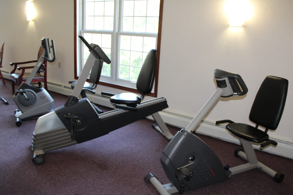 Exercise room  at Vista Prairie at Ridgeway in New Ulm, Minnesota