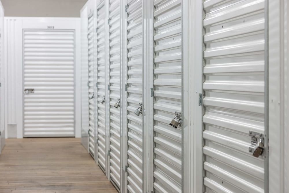 inside units at Seattle Self Storage in Seattle, Washington.