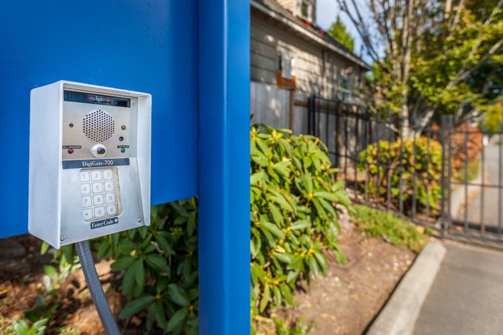 Keypad access at ABC Self Storage in Snohomish, Washington