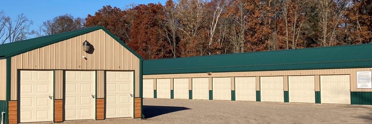 Features at KO Storage in Pillager, Minnesota