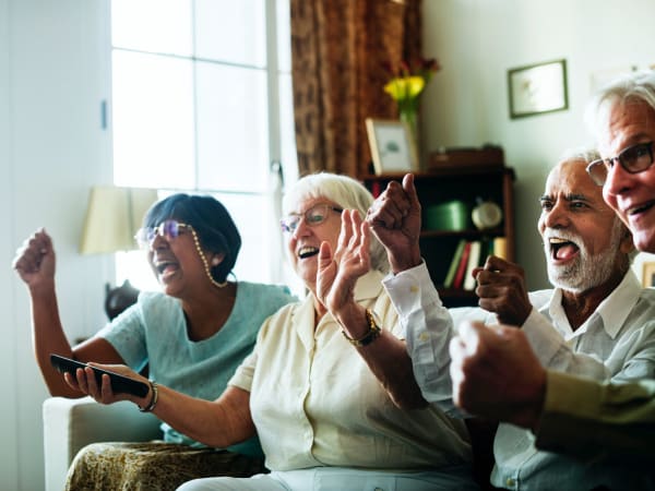 Residents singing as a group at Randall Residence of Sterling Heights in Sterling Heights, Michigan