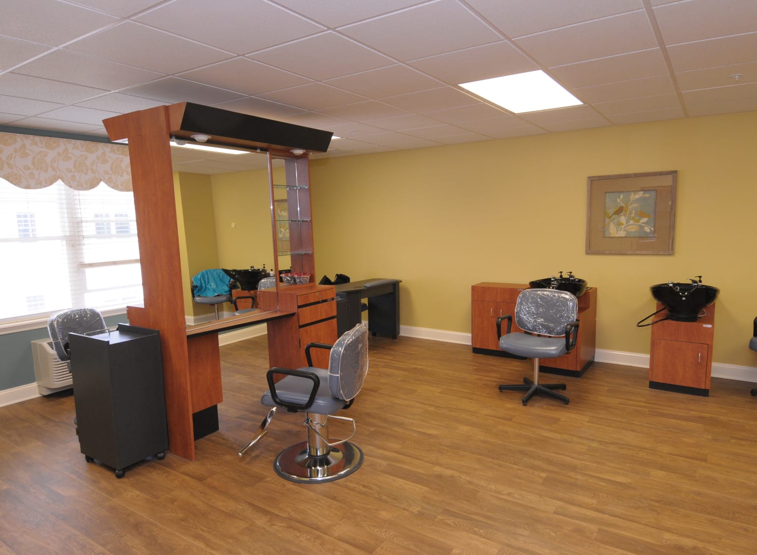 Hair salon at The Birches at Newtown in Newtown, Pennsylvania