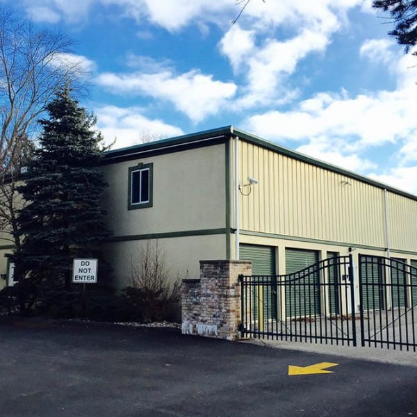 Exterior the main entrance at StorQuest Express Self Service Storage in Briarcliff Manor, New York