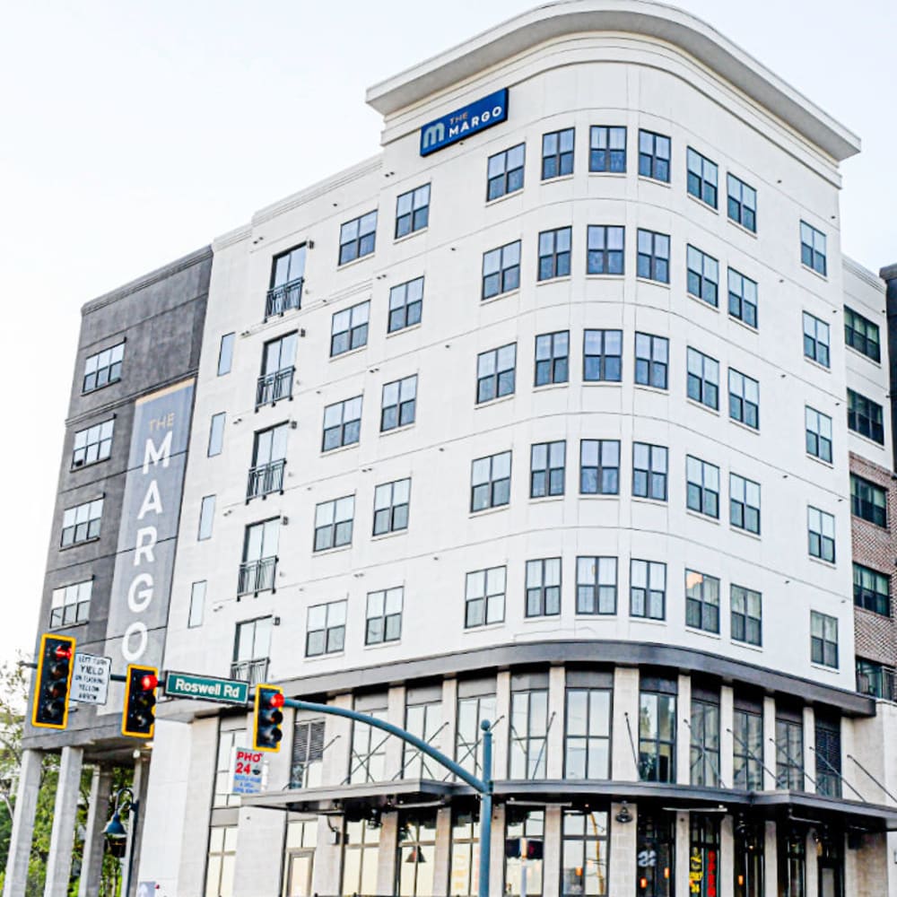 Leasing office at The Margo in Sandy Springs, Georgia