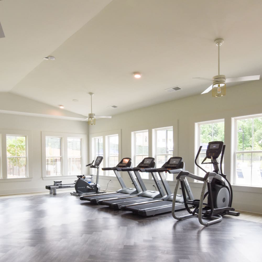 On-site fitness center at The Archer In Acworth in Acworth, Georgia