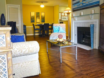 Enclave at Wolfchase offers a fireplace in Cordova, Tennessee