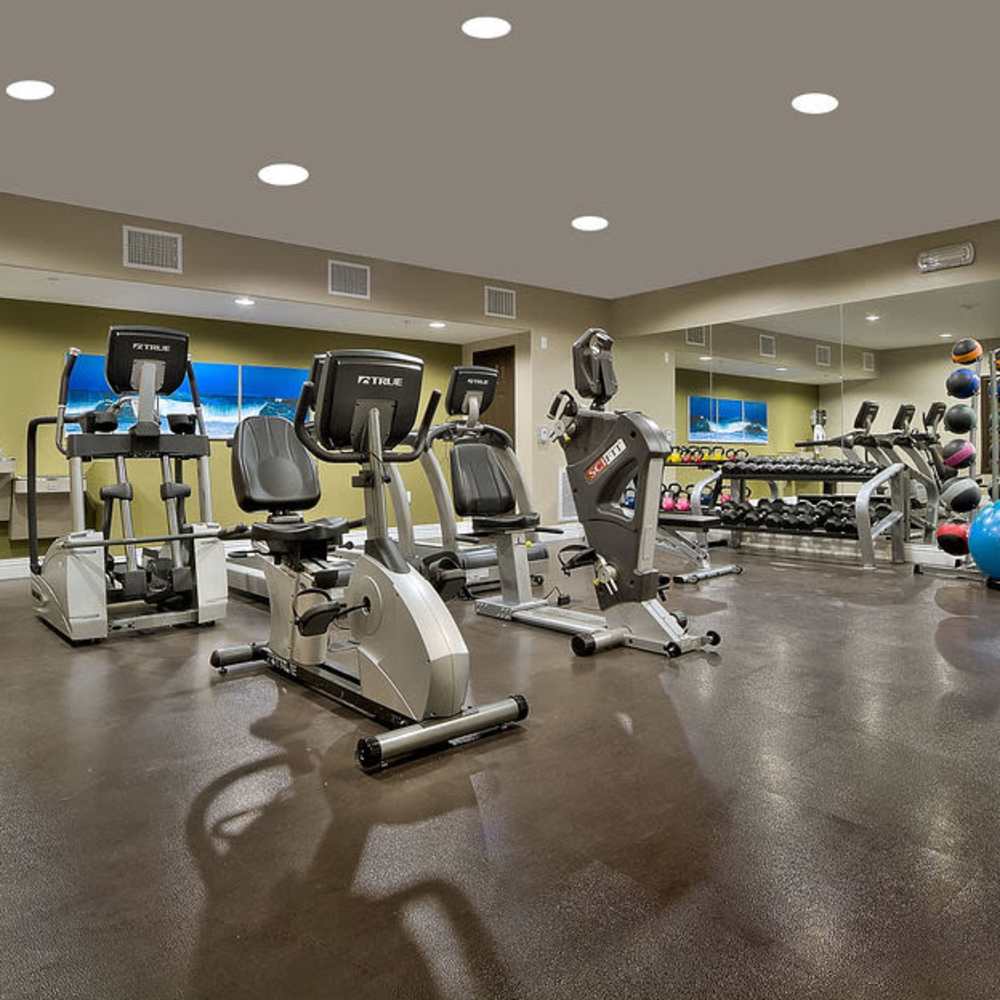 Fitness center at Minuet in Las Vegas, Nevada