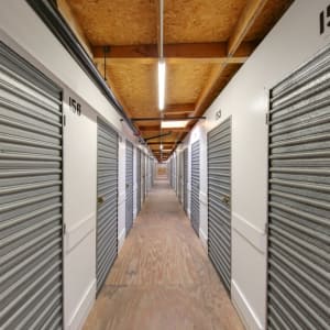 Indoor storage at A-1 Self Storage in El Cajon, California